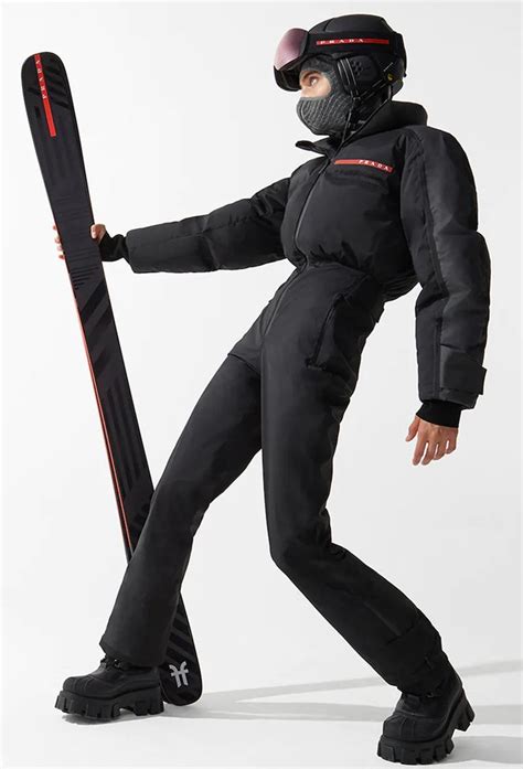 ski outfit prada|Prada snow gear.